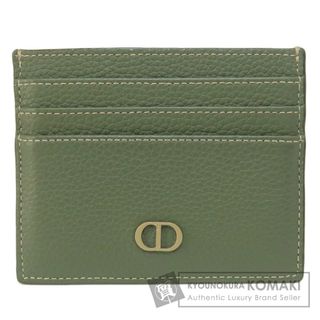 クリスチャンディオール(Christian Dior)のCHRISTIAN DIOR ロゴ金具 カードケース レザー レディース(名刺入れ/定期入れ)