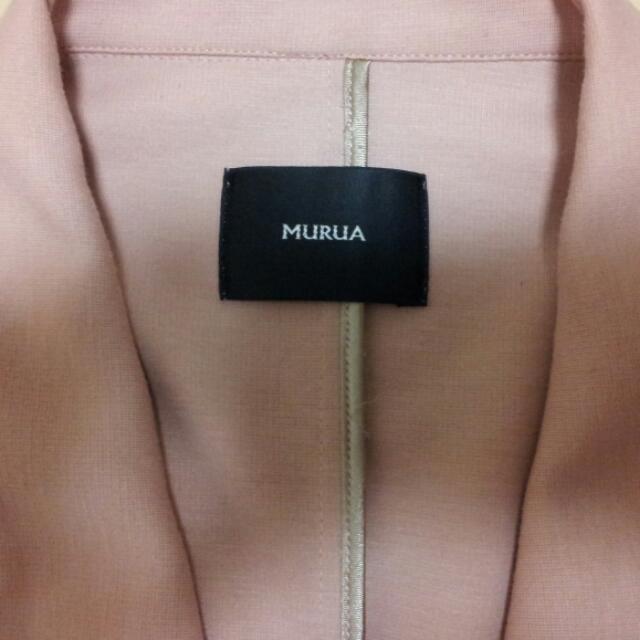 MURUA(ムルーア)のタックショルダーポンチJK/MURUA レディースのジャケット/アウター(テーラードジャケット)の商品写真