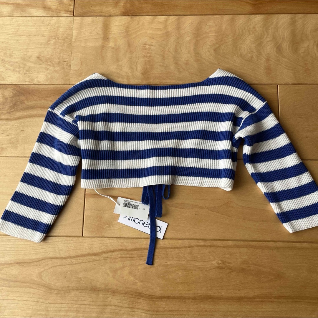 Simonetta - 新品 タグ付き イタリア製 シモネッタ ボーダー ボレロ