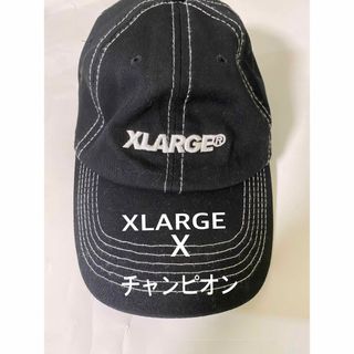 【美品】x-large エクストララージ　キャップ　イエロー　フリーサイズキャップ