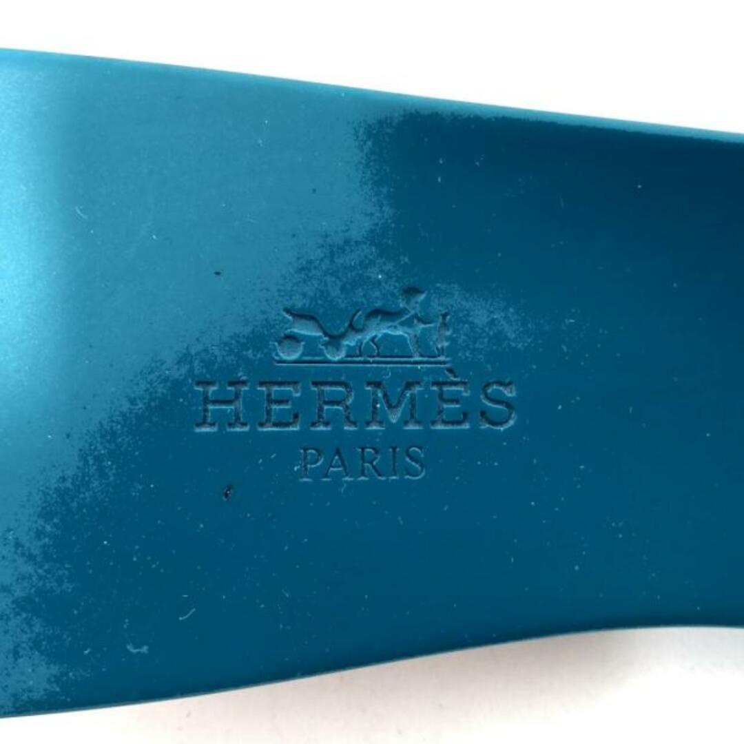 Hermes(エルメス)のエルメス ミュール 35 レディース ブルー レディースの靴/シューズ(ミュール)の商品写真