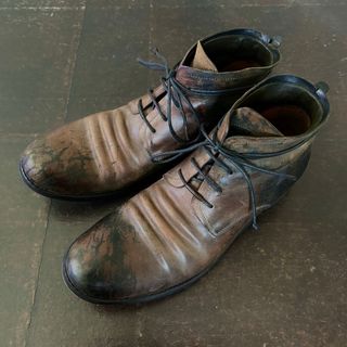 希少　初期　GUIDI グイディ 8ホールレースアップブーツPL1履いてる人が多いので