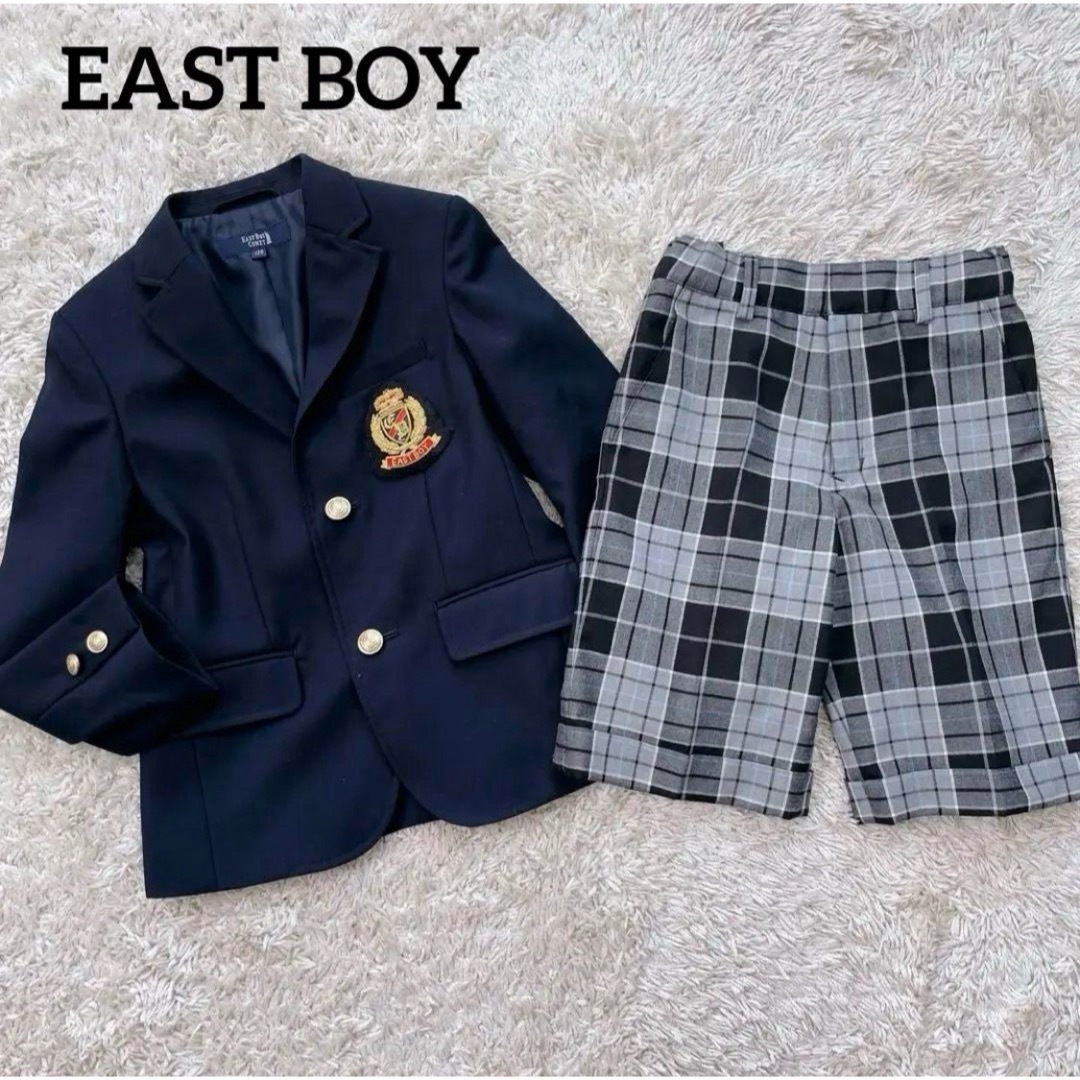 EAST BOY 120 男の子 入学式 半ズボン フォーマルキッズ/ベビー/マタニティ