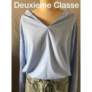 ドゥーズィエムクラス(DEUXIEME CLASSE)の【美品】 Deuxieme Classe ★プルオ－バ－ ブラウス(シャツ/ブラウス(長袖/七分))