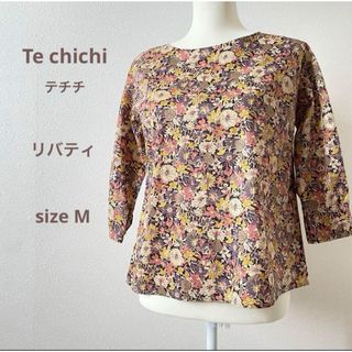 テチチ(Techichi)のTe chichiテチチ リバティ花柄 バックリボンブラウス(シャツ/ブラウス(長袖/七分))