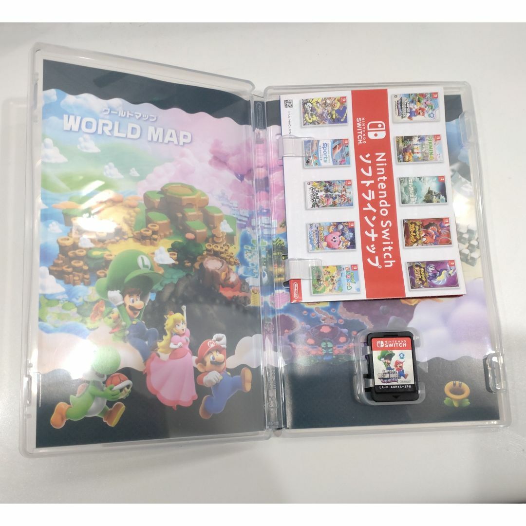 Nintendo Switch(ニンテンドースイッチ)の554 NintendoSWITCHソフト スーパーマリオブラザーズワンダー エンタメ/ホビーのゲームソフト/ゲーム機本体(家庭用ゲームソフト)の商品写真