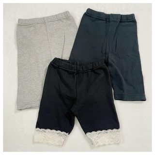 ニシマツヤ(西松屋)の【美品】レギンス パンツ 3枚セット 90(パンツ/スパッツ)