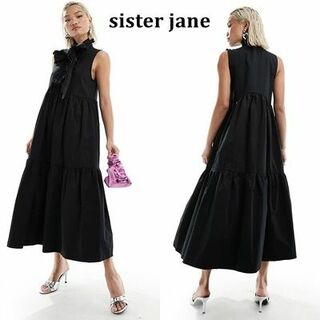 シスタージェーン(sister jane)のSister Jane フリルリボン ロングドレス(ロングワンピース/マキシワンピース)