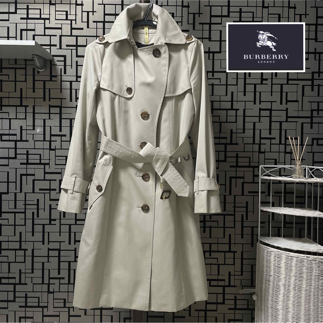 BURBERRY(バーバリー)のバーバリーロンドン⭐︎ライナー付きシングルトレンチコート⭐︎日本製 レディースのジャケット/アウター(トレンチコート)の商品写真