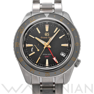 グランドセイコー(Grand Seiko)の中古 グランドセイコー Grand Seiko SBGE215 ブラック メンズ 腕時計(腕時計(アナログ))