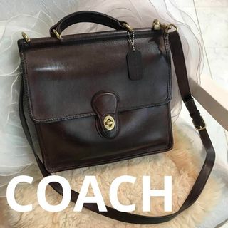 コーチ(COACH)のCOACH　オールド　ヴィンテージ　ショルダーバッグ　レザー　斜め掛け(ショルダーバッグ)