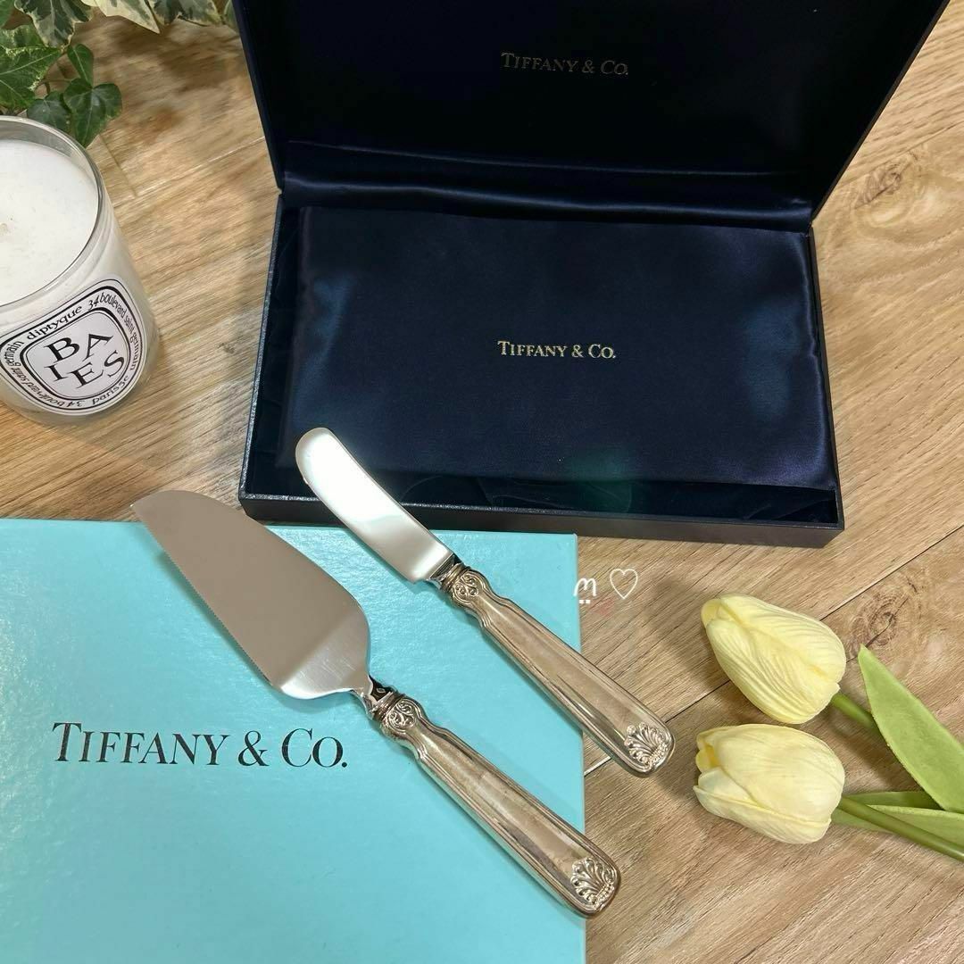 Tiffany & Co. - ティファニー ケーキサーバー バターナイフ シルバー Tiffany & Co. - ティファニー ケーキサーバー バターナイフ シルバー