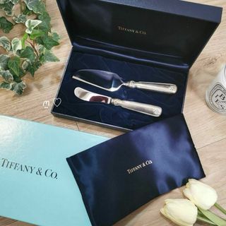 ティファニー(Tiffany & Co.)のティファニー　ケーキサーバー　バターナイフ　シルバーカトラリー　銀食器(カトラリー/箸)