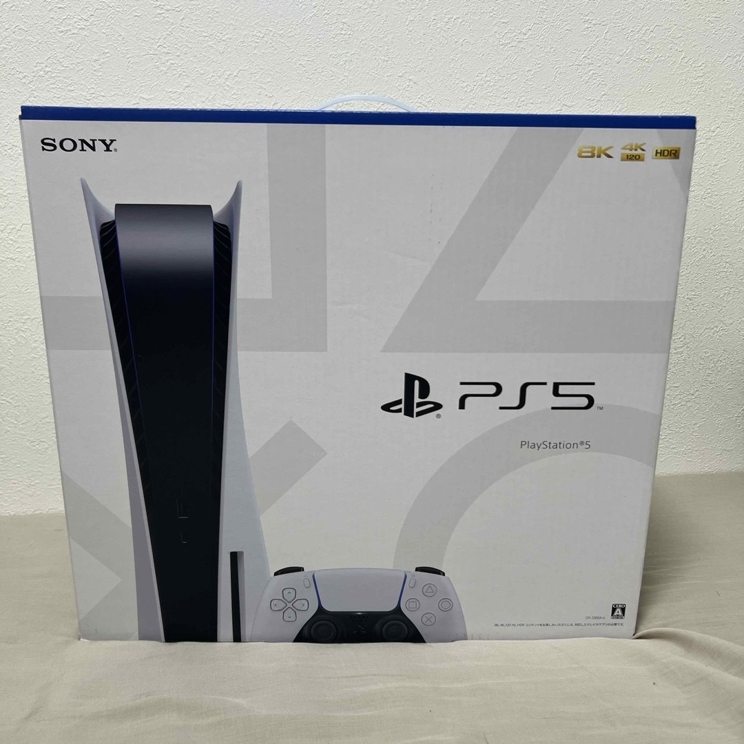 SONY(ソニー)のSONY PlayStation5 CFI-1200A01 エンタメ/ホビーのゲームソフト/ゲーム機本体(家庭用ゲーム機本体)の商品写真