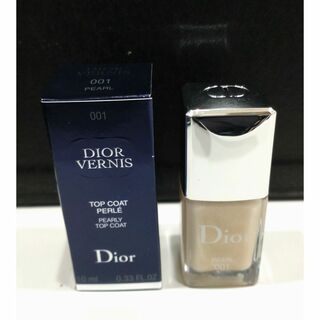 ディオール(Dior)の379e 未使用 001 パール Dior ヴェルニ トップコート(ネイルトップコート/ベースコート)
