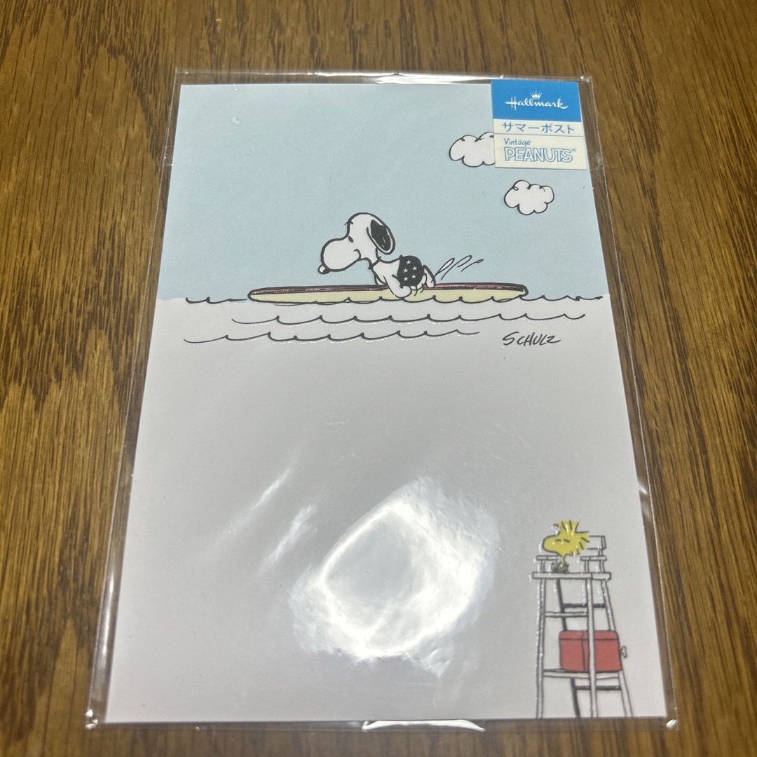 SNOOPY(スヌーピー)のスヌーピー　サマーポストカード エンタメ/ホビーのエンタメ その他(その他)の商品写真