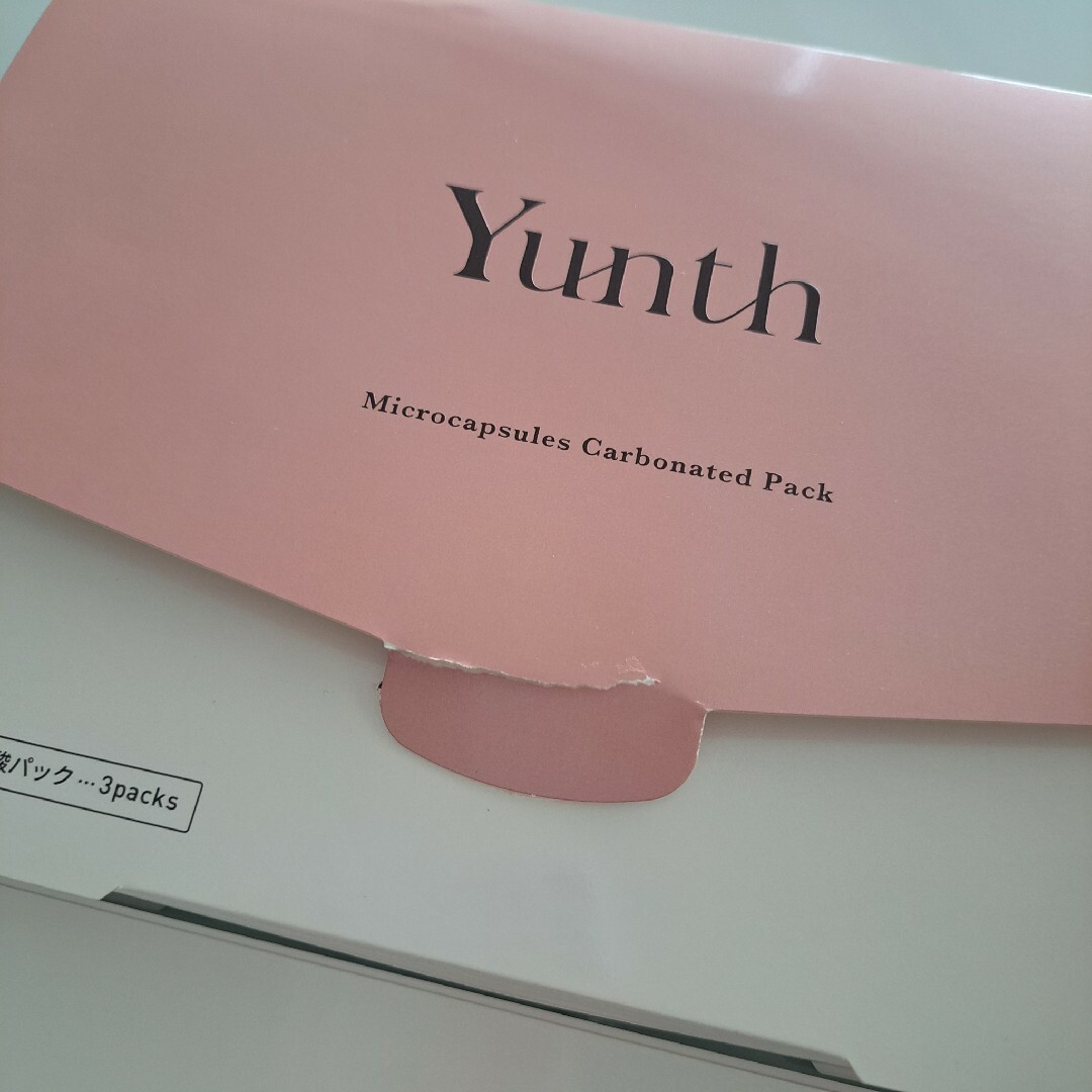 Yunth(ユンス)のYunth マイクロカプセル炭酸パック　３packs コスメ/美容のスキンケア/基礎化粧品(パック/フェイスマスク)の商品写真