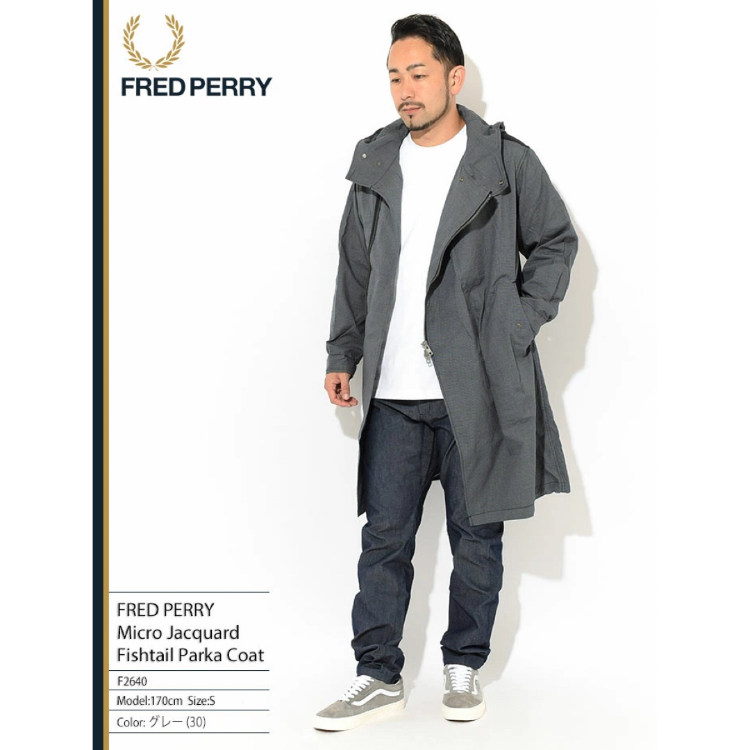 FRED PERRY(フレッドペリー)のフレッドペリー モッズコート【ユニセックス】 メンズのジャケット/アウター(モッズコート)の商品写真