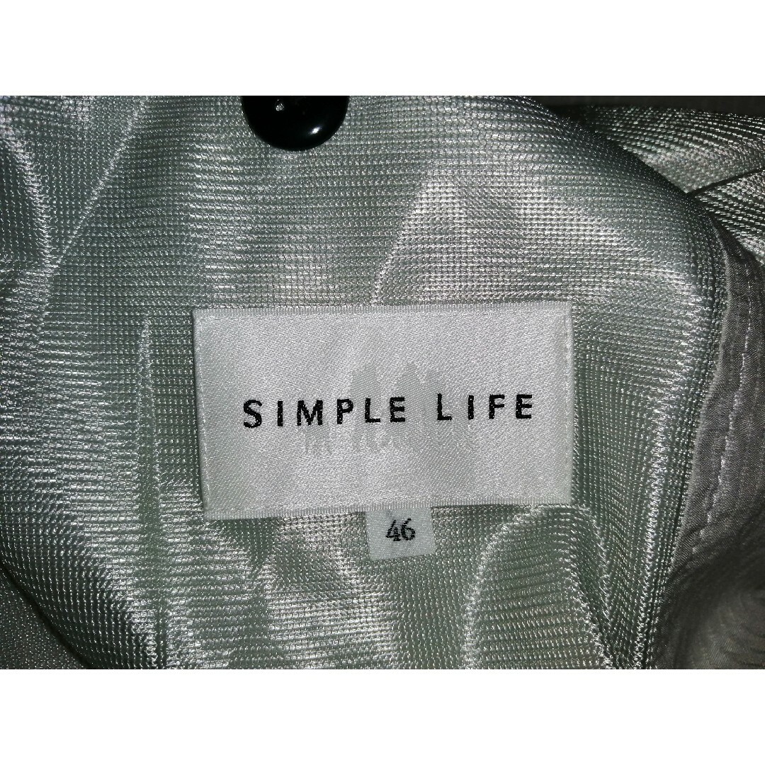 SIMPLE LIFE(シンプルライフ)の美品/SIMPLE LIFE/シンプルライフ/ジャケット/テーラードジャケット メンズのジャケット/アウター(テーラードジャケット)の商品写真