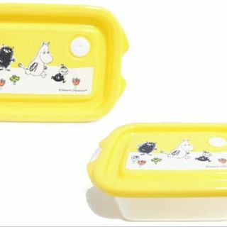 167zak917msー スケ 【ムーミン】【Moomin】フードコンテナ【S】【イエロー】【食器】【ミイ】【リトルミイ】【アニメ】【絵本】【キャラクター】【保存】【冷蔵】【インテリア】【生活雑貨】【雑貨】【グッズ】(その他)