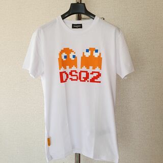 ディースクエアード(DSQUARED2)の【新品・未使用】DSQUARED2 KIDS x Pac-manTシャツ白14Y(Tシャツ/カットソー)