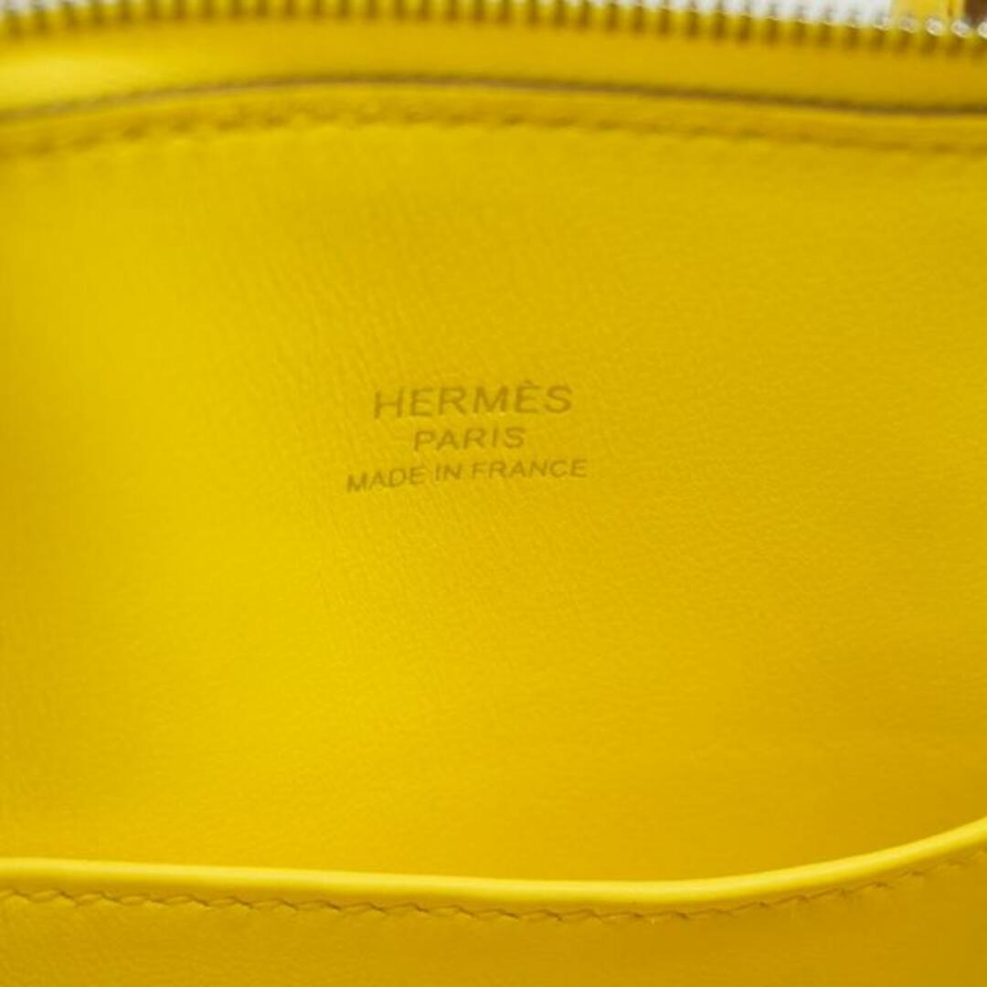 Hermes(エルメス)の【4ee5832-g】エルメス ツーウェイバッグ/ボリード18/B刻印/オーストリッチ/リモンチェッロ/シルバー金具 レディースのバッグ(その他)の商品写真