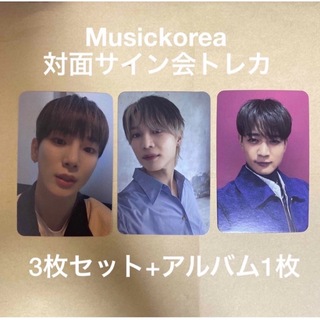 SHINee HARD 3枚セットMusickorea 対面サイン会トレカ(K-POP/アジア)