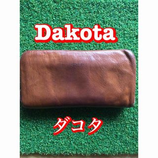 未使用【Dakota】ダコタ　フィオラ　長財布　レザー　財布　花柄　型押し