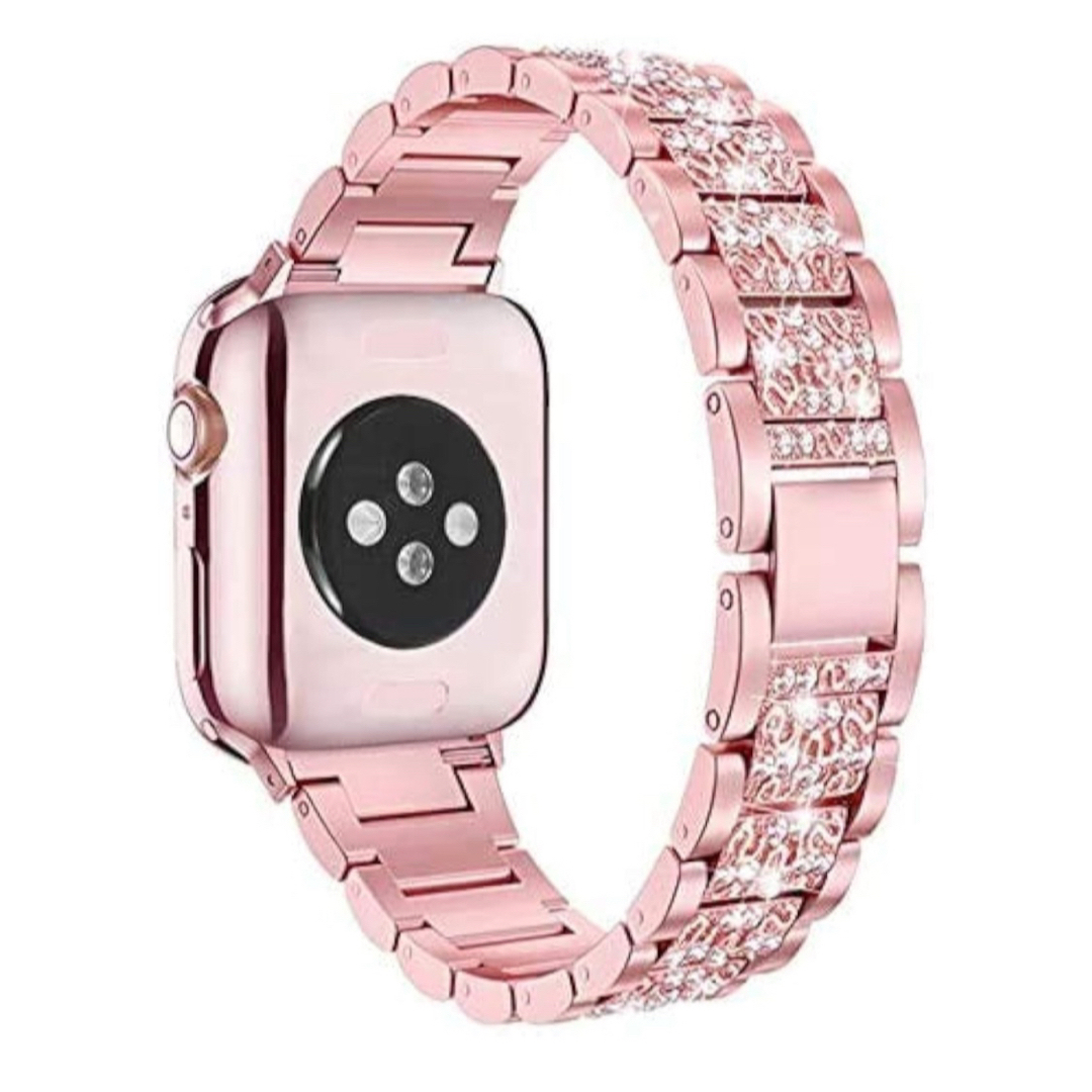 Apple Watch バンド series7 8対応 45mm ラインストーン レディースのファッション小物(腕時計)の商品写真