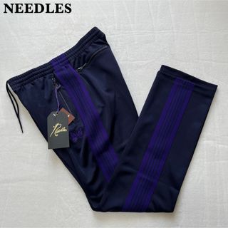 Needles - トラックパンツ Sサイズ ベロア ジップ グリーン