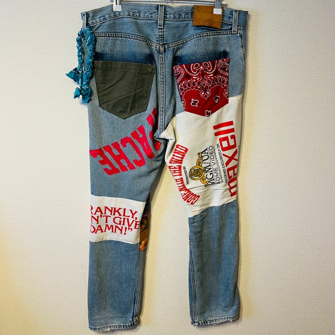 Levi's(リーバイス)のAPACHE customize DENIM Pants Lサイズ Levis メンズのパンツ(デニム/ジーンズ)の商品写真