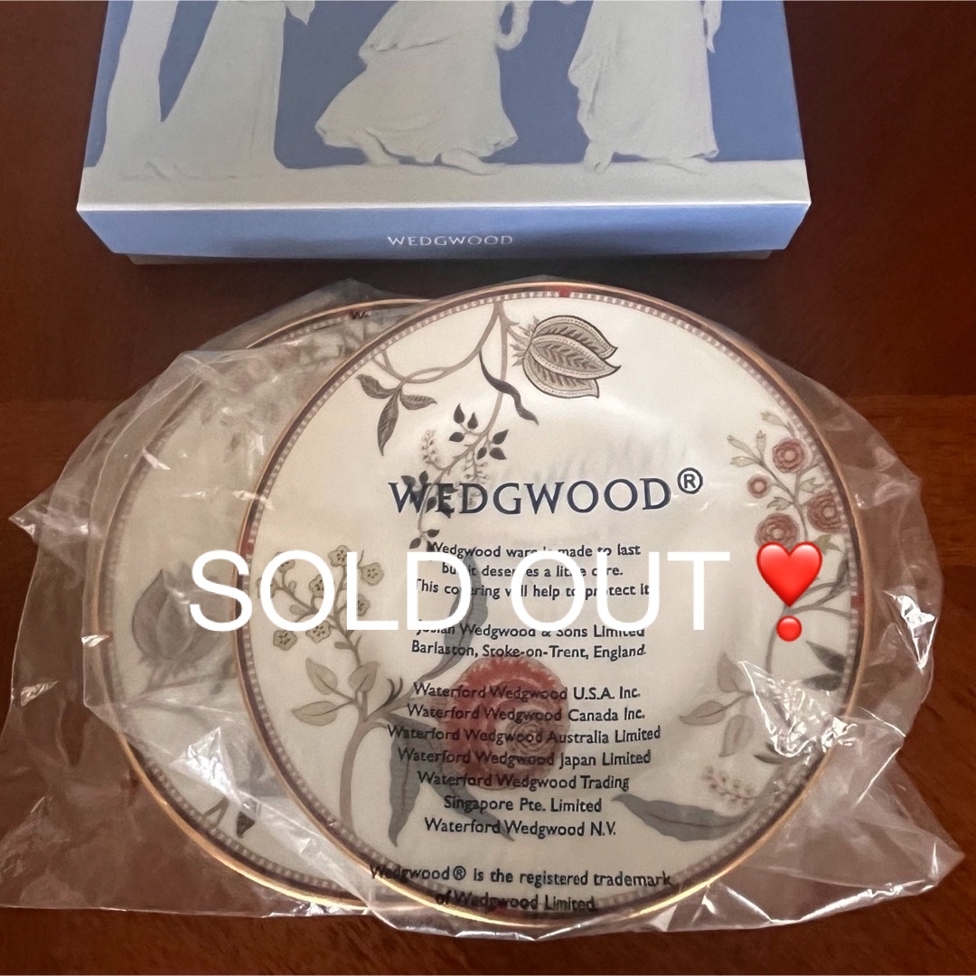 WEDGWOOD - 【美品】ウェッジウッド☆パシュミナ☆パン・ケーキ WEDGWOOD - 【美品】ウェッジウッド☆パシュミナ☆パン・ケーキ