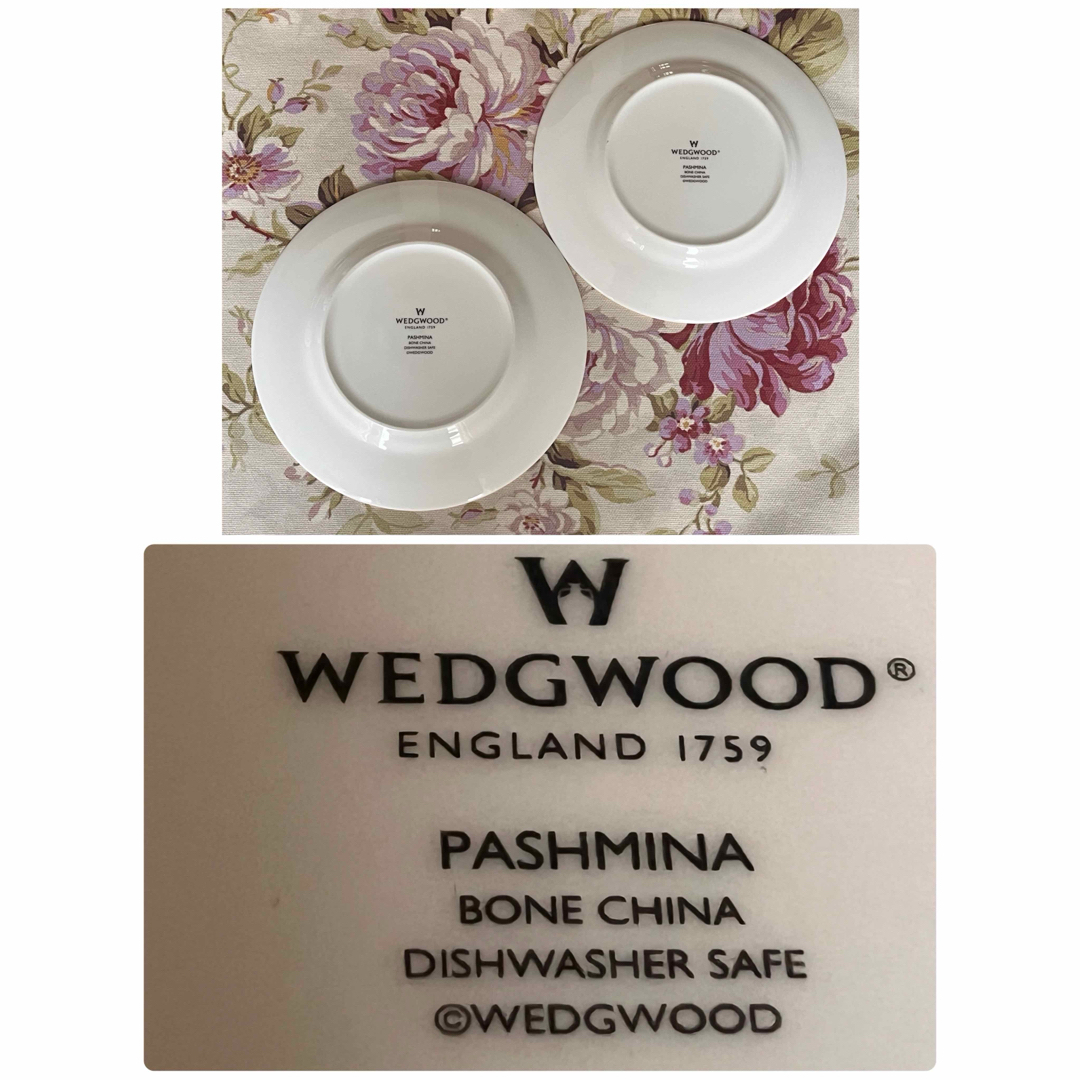 WEDGWOOD - 【美品】ウェッジウッド☆パシュミナ☆パン・ケーキ WEDGWOOD - 【美品】ウェッジウッド☆パシュミナ☆パン・ケーキ