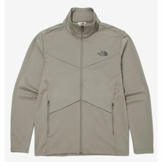 ザノースフェイス(THE NORTH FACE)の新品　Ｌ　ベージュ　ノースフェイスフレッシュライトトレーニングジャケット(ジャージ)