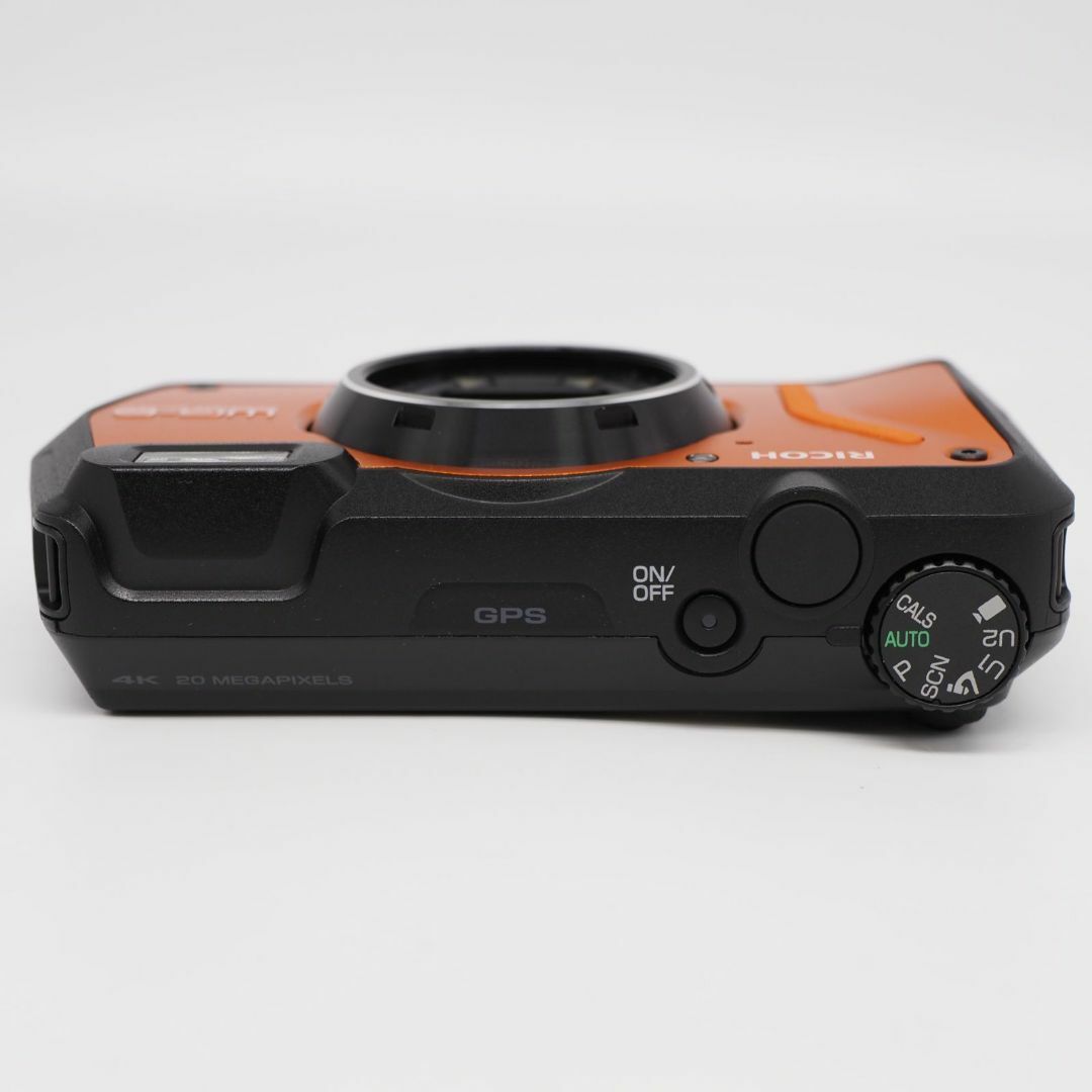 RICOH(リコー)の■ほぼ新品■ RICOH WG-6 オレンジ スマホ/家電/カメラのカメラ(コンパクトデジタルカメラ)の商品写真