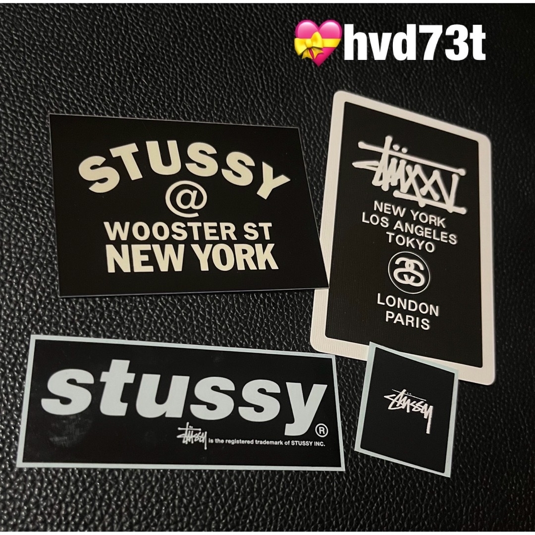 STUSSY(ステューシー)のSTUSSY Sticker & Trump ステューシー 💝hvd73 メンズのファッション小物(その他)の商品写真