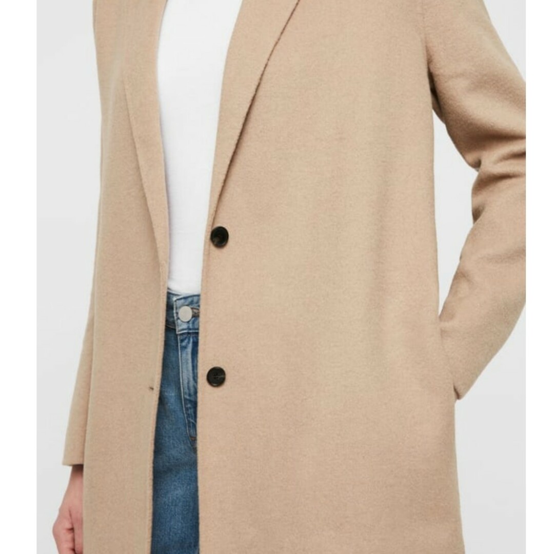 All Saints(オールセインツ)の【極美品】 オールセインツ ANYA COAT リバーコート コート レディースのジャケット/アウター(ロングコート)の商品写真