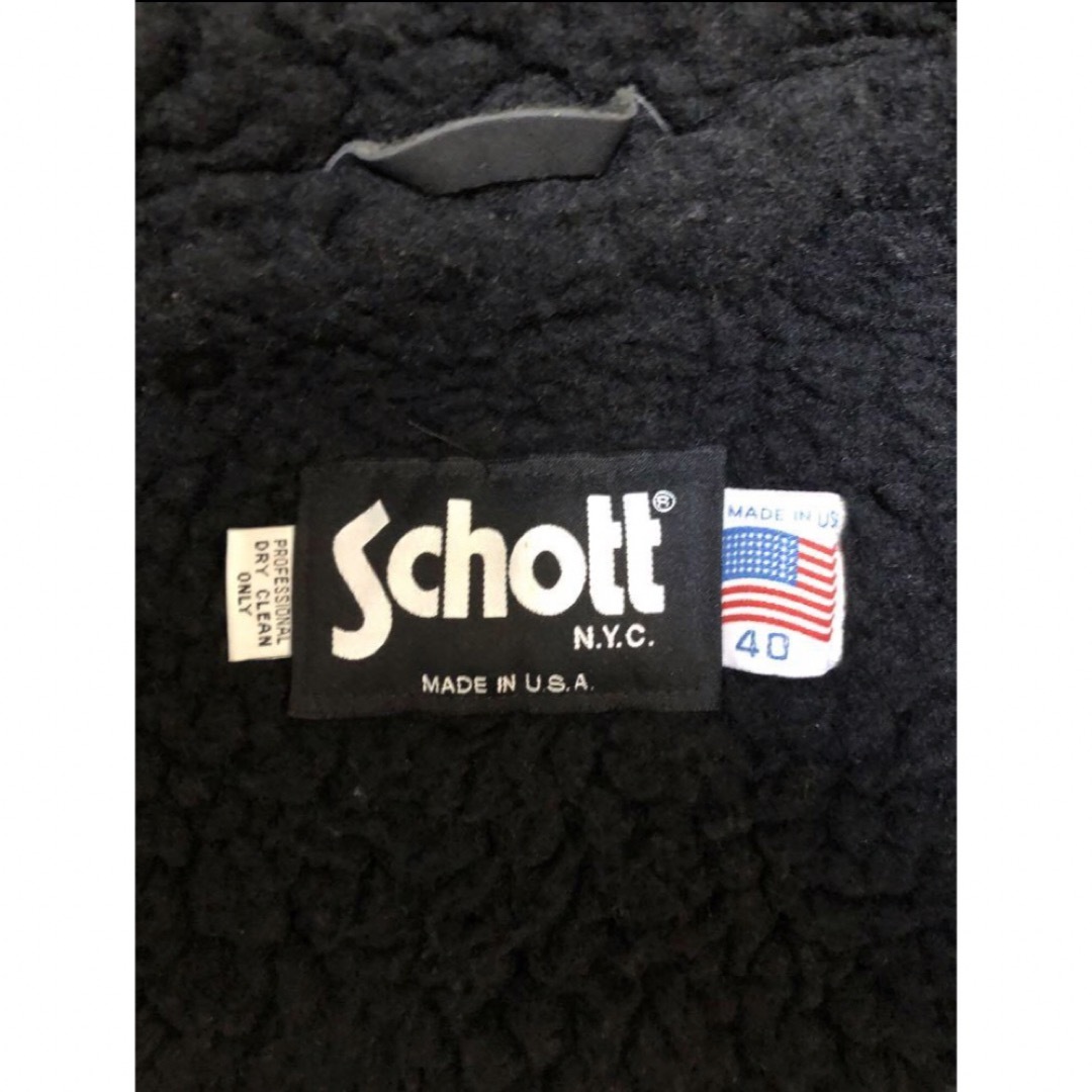 schott(ショット)のSchott ウールジャケット Lサイズ メンズのジャケット/アウター(ブルゾン)の商品写真