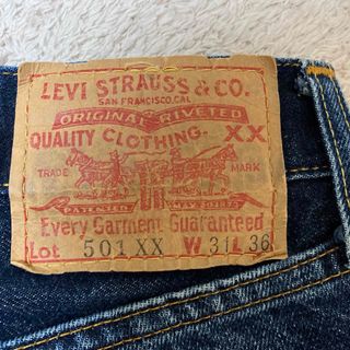 Levi's - W40リーバイス550グアテマラ製00s極太ワイドバギーデニム ...