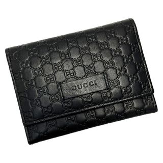 グッチ(Gucci)の☆☆GUCCI グッチ グッチシマ マイクロGG 544030・2067 ブラック カードケース レザー ユニセックス(その他)