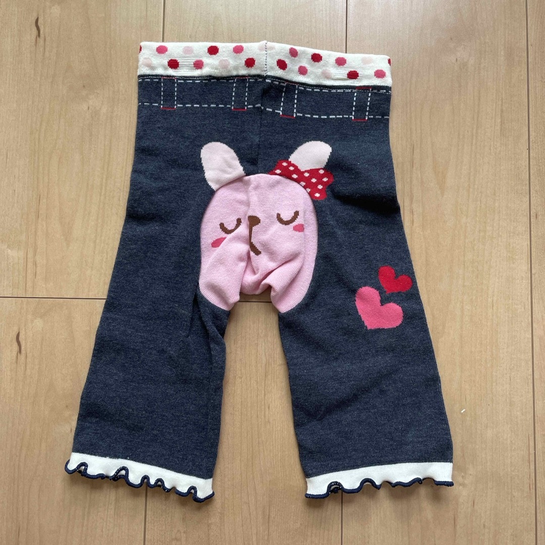 西松屋(ニシマツヤ)の西松屋　五分丈パンツ　90cm キッズ/ベビー/マタニティのキッズ服女の子用(90cm~)(パンツ/スパッツ)の商品写真