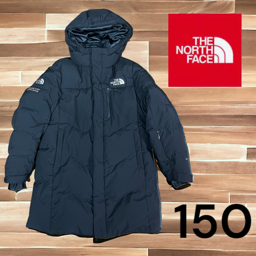 THE NORTH FACE(ザノースフェイス)の最終価格【大人気】ザノースフェイスダウンジャケット ドライベント150 キッズ/ベビー/マタニティのキッズ服男の子用(90cm~)(コート)の商品写真