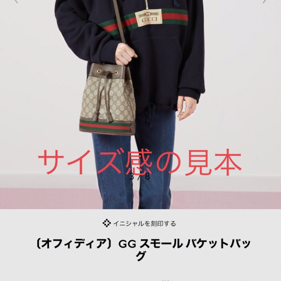 Gucci(グッチ)のGUCCI  スモールバケットバッグ　未使用 レディースのバッグ(ハンドバッグ)の商品写真