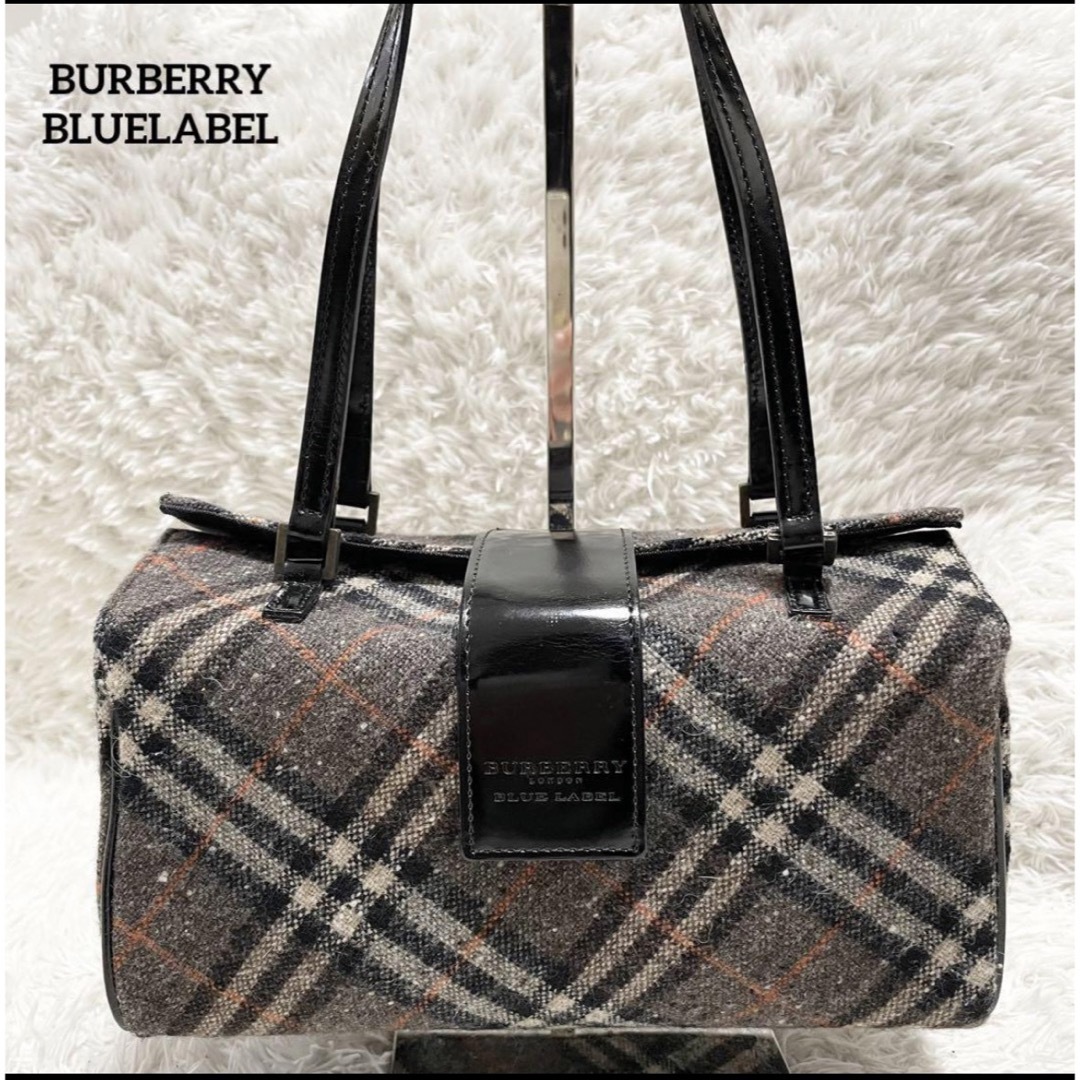 BURBERRY BLUE LABEL(バーバリーブルーレーベル)のバーバリーブルーレーベル　ハンドバッグ　ノバチェック　ミニバッグ　バニティ レディースのバッグ(ハンドバッグ)の商品写真