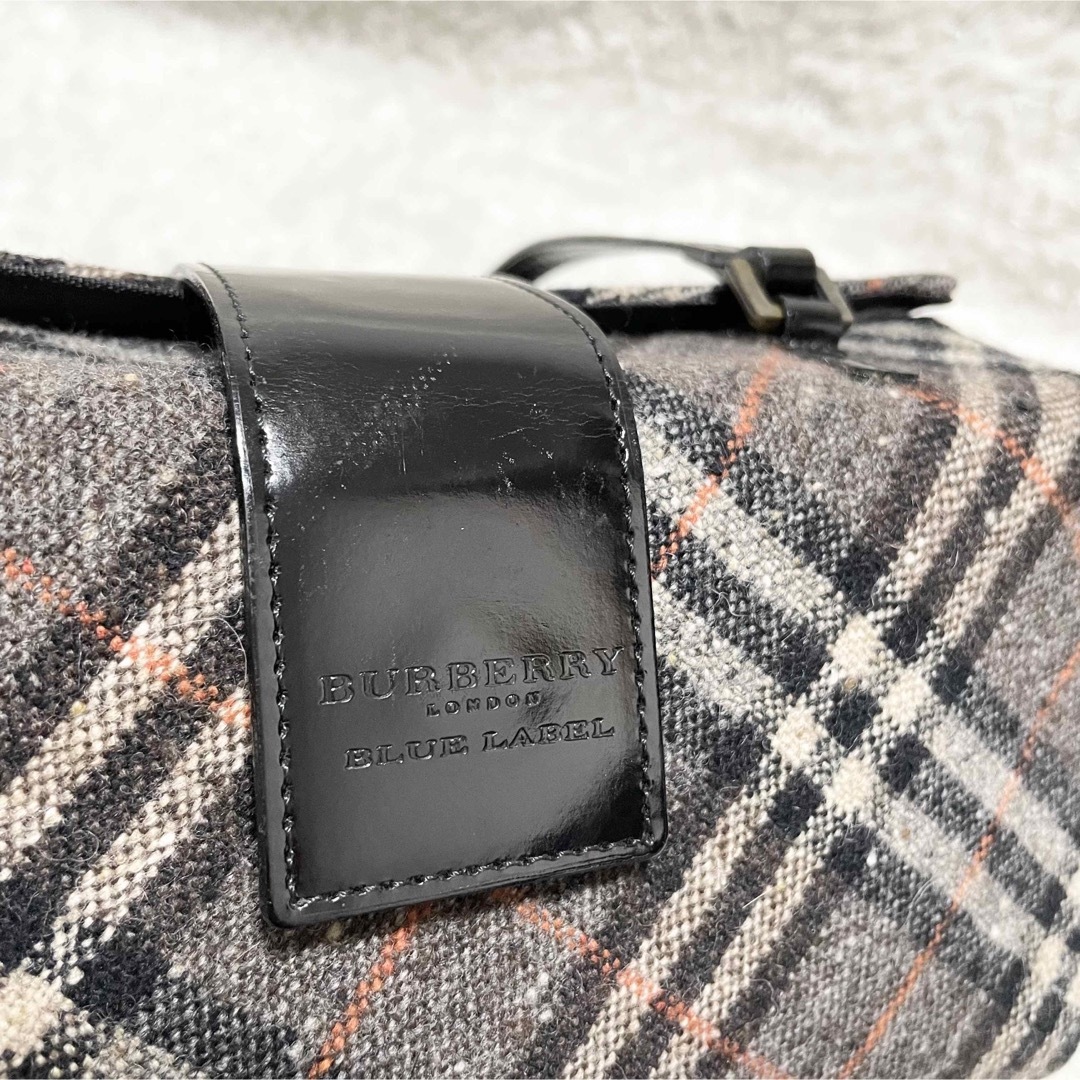 BURBERRY BLUE LABEL(バーバリーブルーレーベル)のバーバリーブルーレーベル　ハンドバッグ　ノバチェック　ミニバッグ　バニティ レディースのバッグ(ハンドバッグ)の商品写真