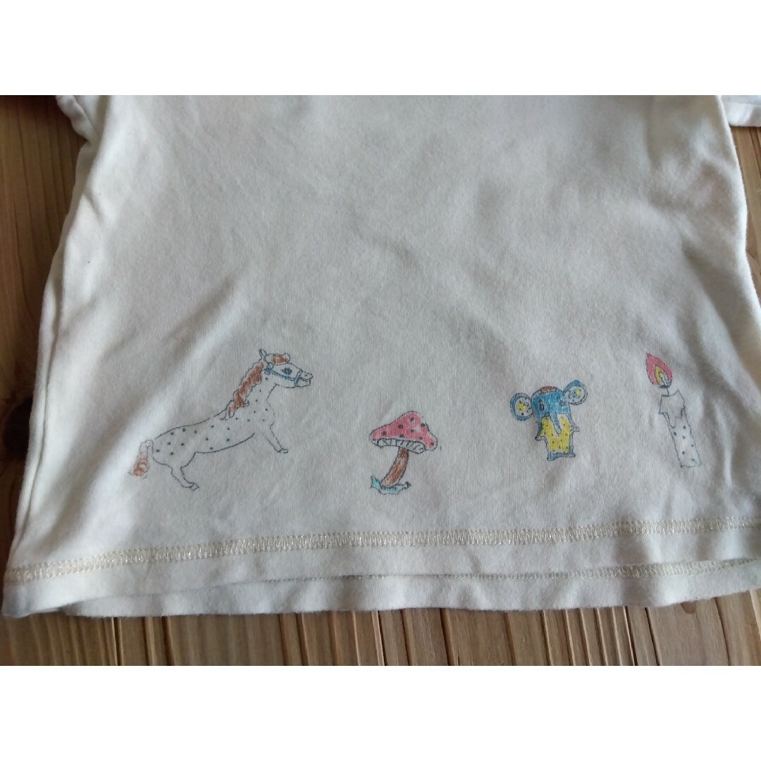 franche lippee(フランシュリッペ)のfranche lippee　長袖Tシャツ キッズ/ベビー/マタニティのキッズ服女の子用(90cm~)(Tシャツ/カットソー)の商品写真