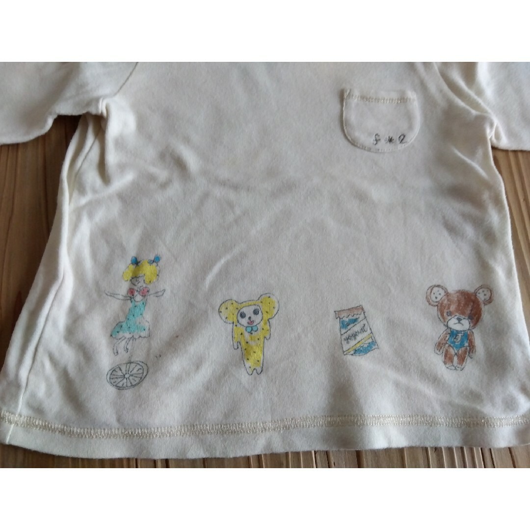 franche lippee(フランシュリッペ)のfranche lippee　長袖Tシャツ キッズ/ベビー/マタニティのキッズ服女の子用(90cm~)(Tシャツ/カットソー)の商品写真