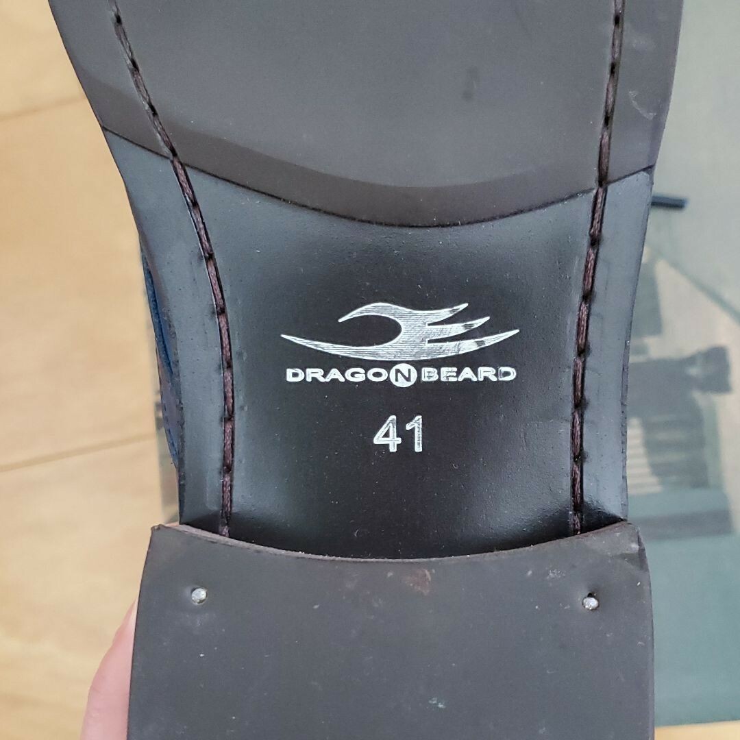 DRAGON BEARD(ドラゴンベアード)のDRAGON BEARD DX141 NVY ブーツ サイズ  25.5cm メンズの靴/シューズ(ブーツ)の商品写真