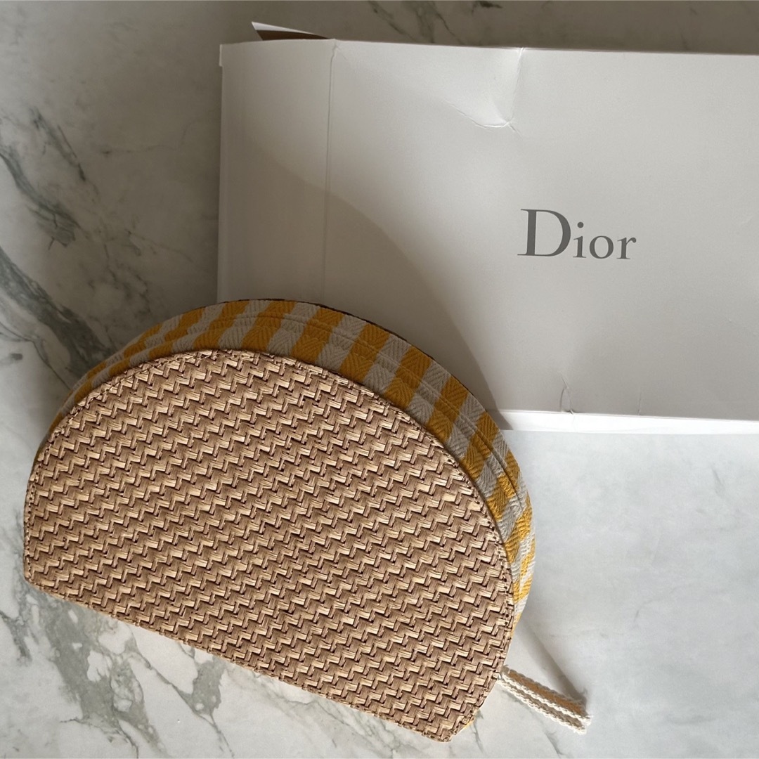 Dior(ディオール)のDIOR ボヘミアンリビエラ ノベルティ カゴポーチ クラッチ レディースのバッグ(クラッチバッグ)の商品写真