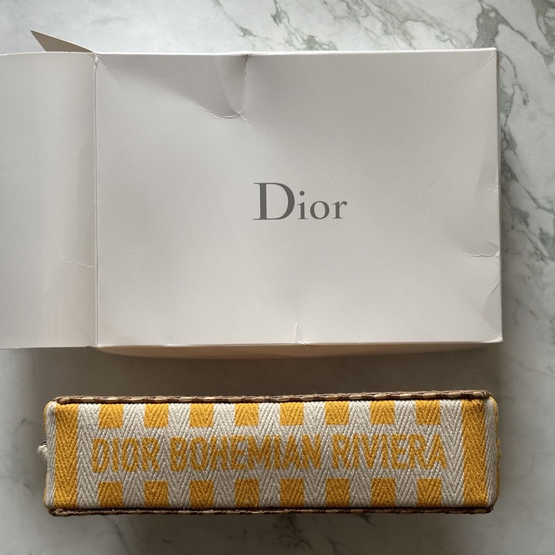 Dior(ディオール)のDIOR ボヘミアンリビエラ ノベルティ カゴポーチ クラッチ レディースのバッグ(クラッチバッグ)の商品写真